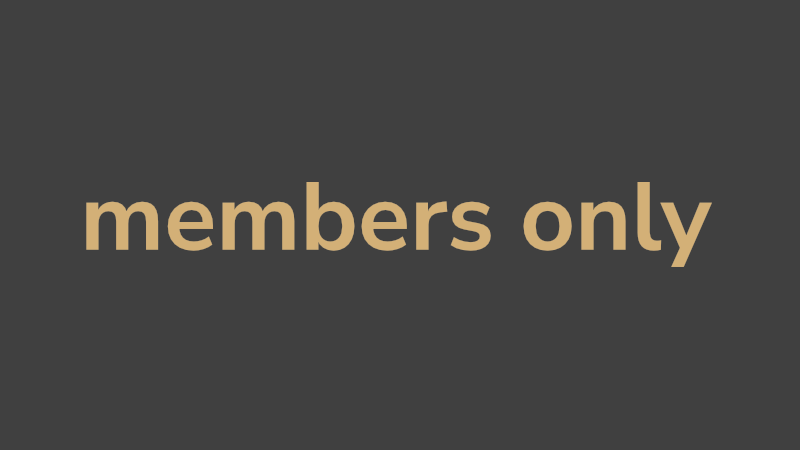 Blog available for active members only